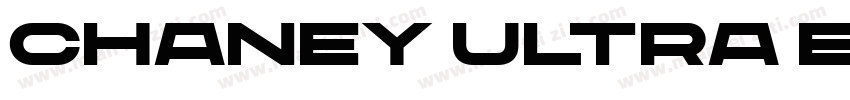 CHANEY Ultra Extended字体转换